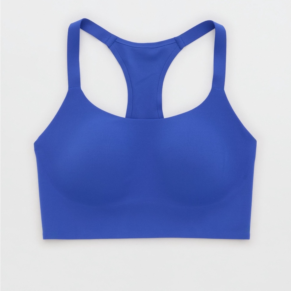 OFFLINE By Aerie Real Me Hold Up Racerback Sports Bra